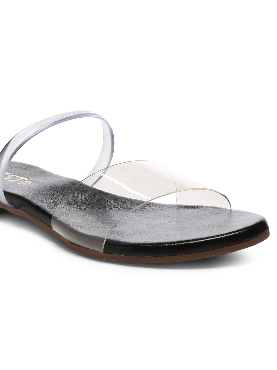 GNIST Black Comfort transparent Flats