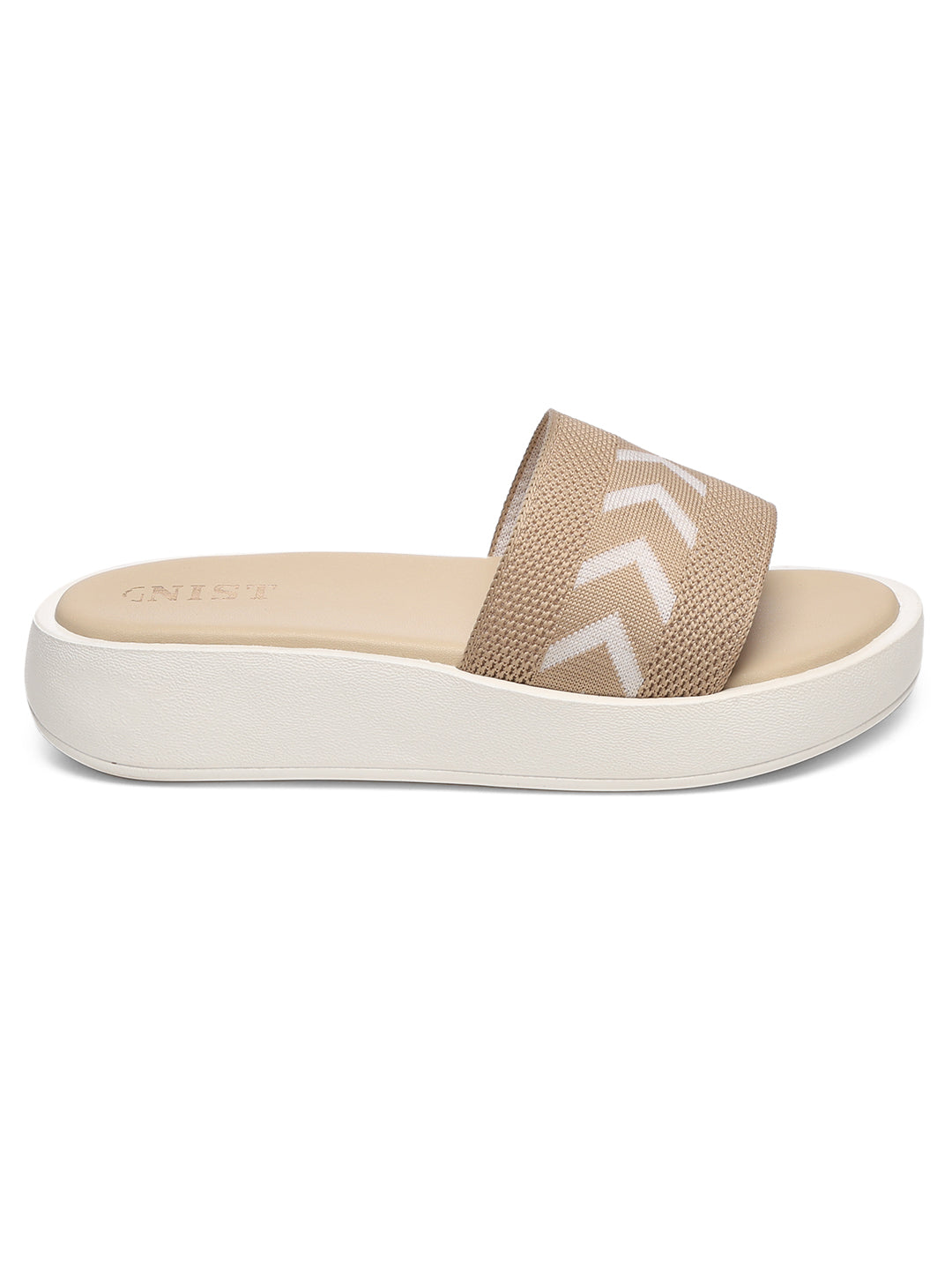 GNIST Flatform Beige Platform heels