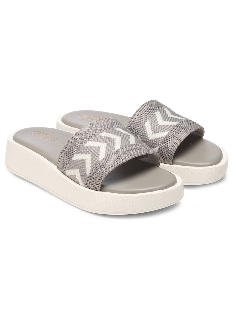 GNIST Flatform Grey Platform heels