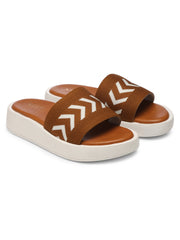 GNIST Flatform Tan Platform heels