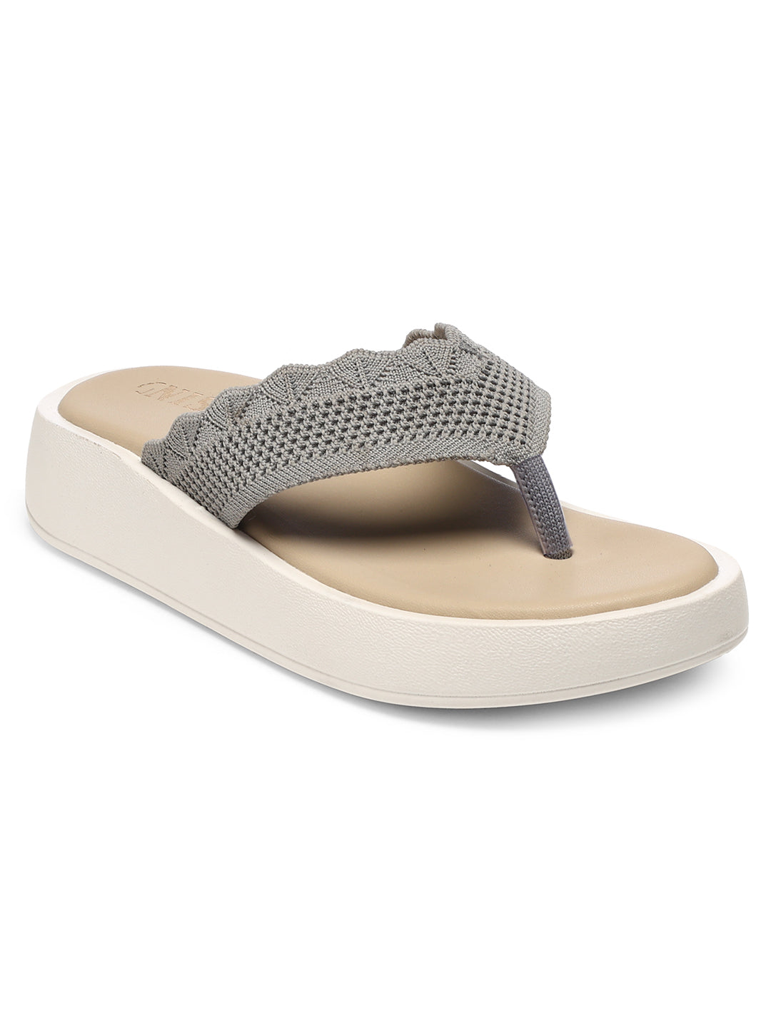 GNIST Flatform Grey Platform heels