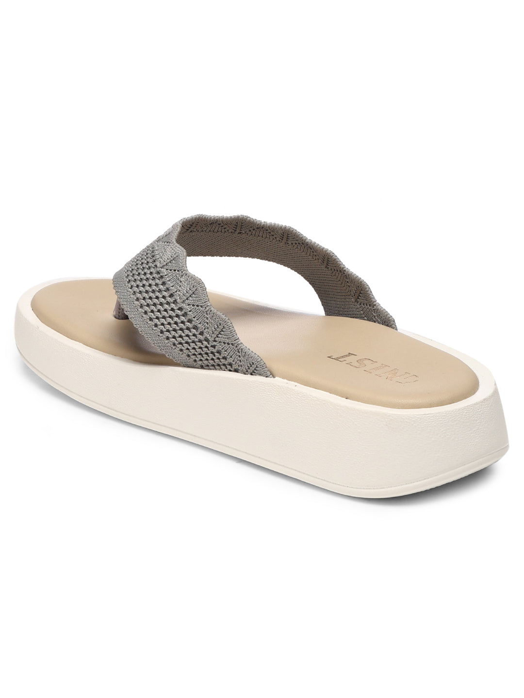 GNIST Flatform Grey Platform heels