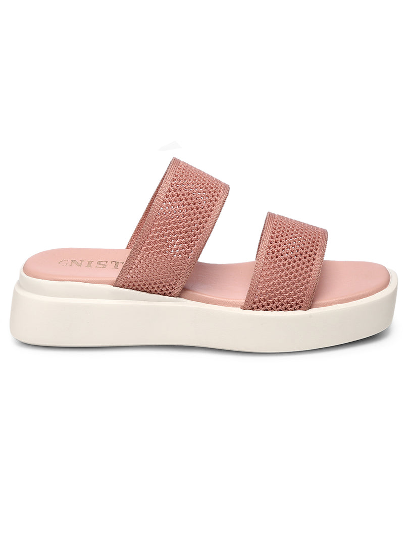 GNIST Flatform Pink Platform heels