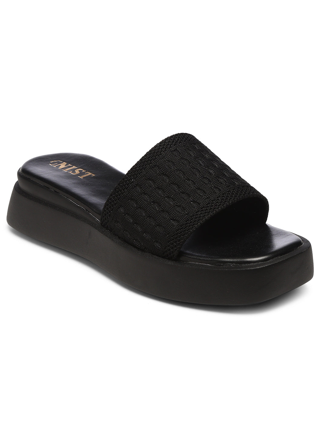 GNIST Flatform Black Platform heels