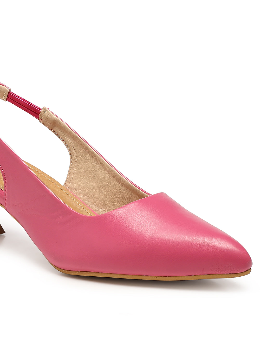 GNIST Sling back Pumps Pink Kitten Heels