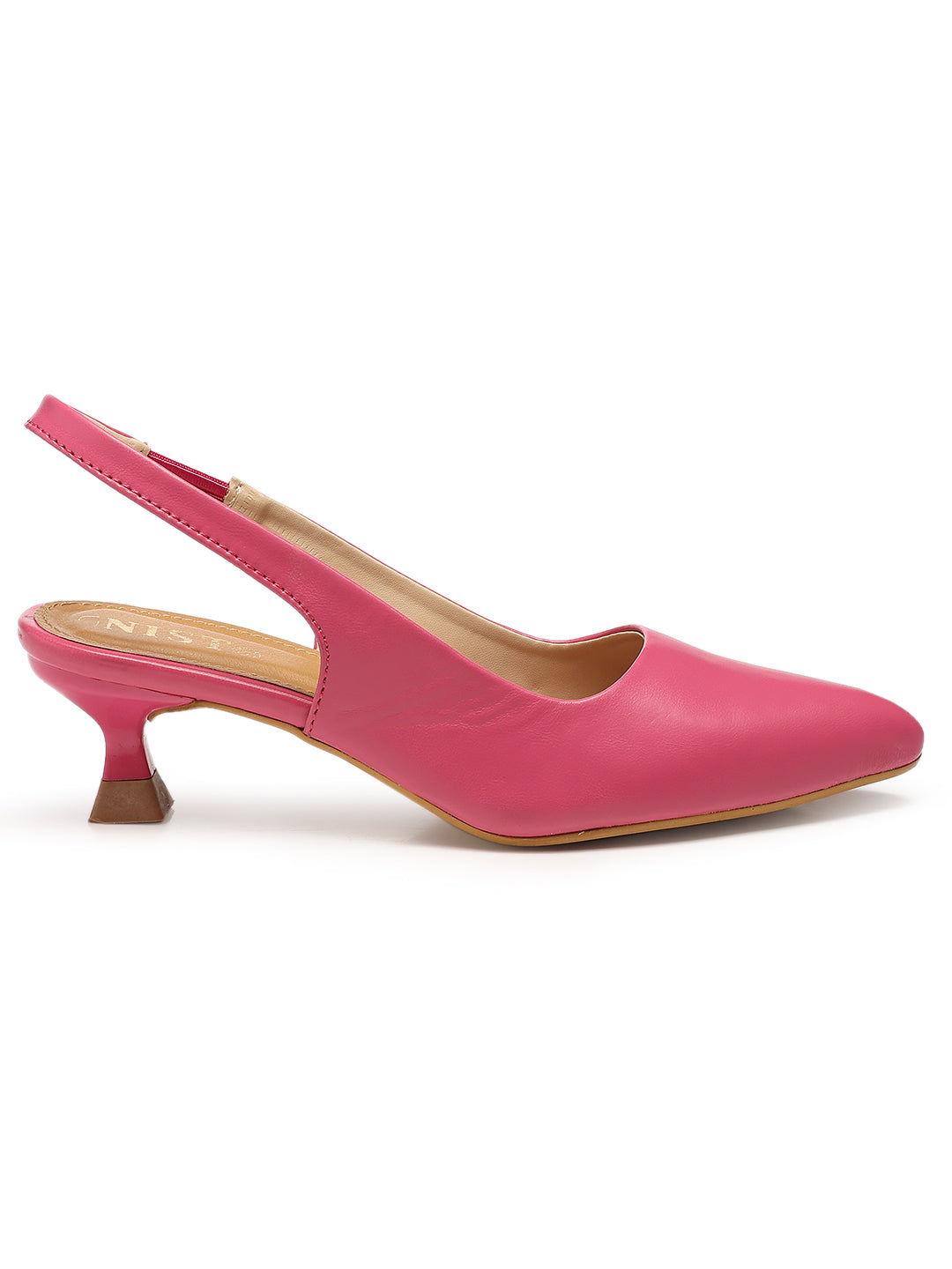 GNIST Sling back Pumps Pink Kitten Heels