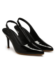 GNIST Pointed Pumps Black Stiletto Heels