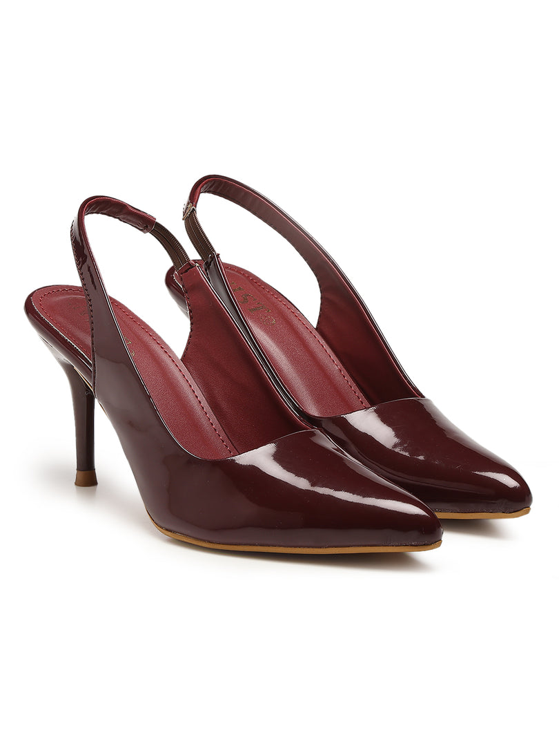 GNIST Pointed Pumps Cherry Stiletto Heels