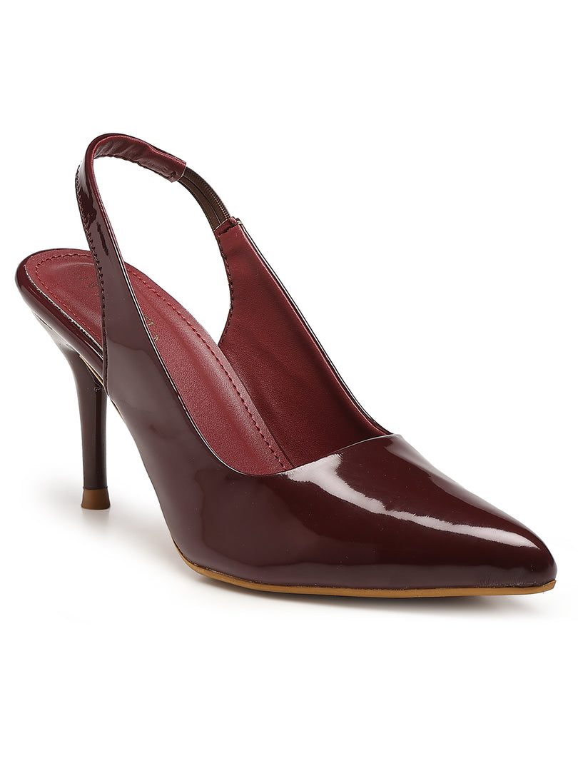 GNIST Pointed Pumps Cherry Stiletto Heels