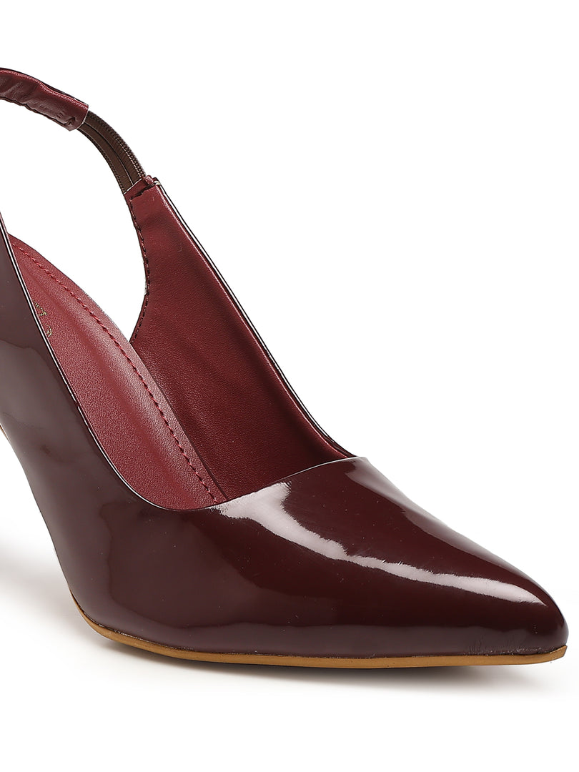 GNIST Pointed Pumps Cherry Stiletto Heels