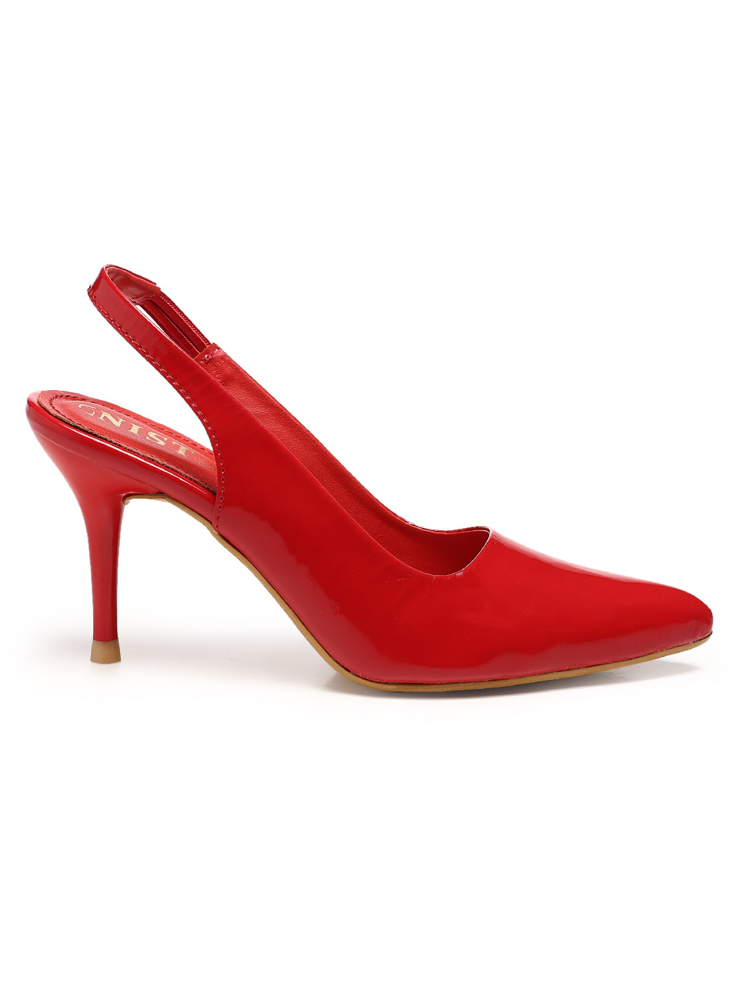 GNIST Pointed Pumps Red Stiletto Heels