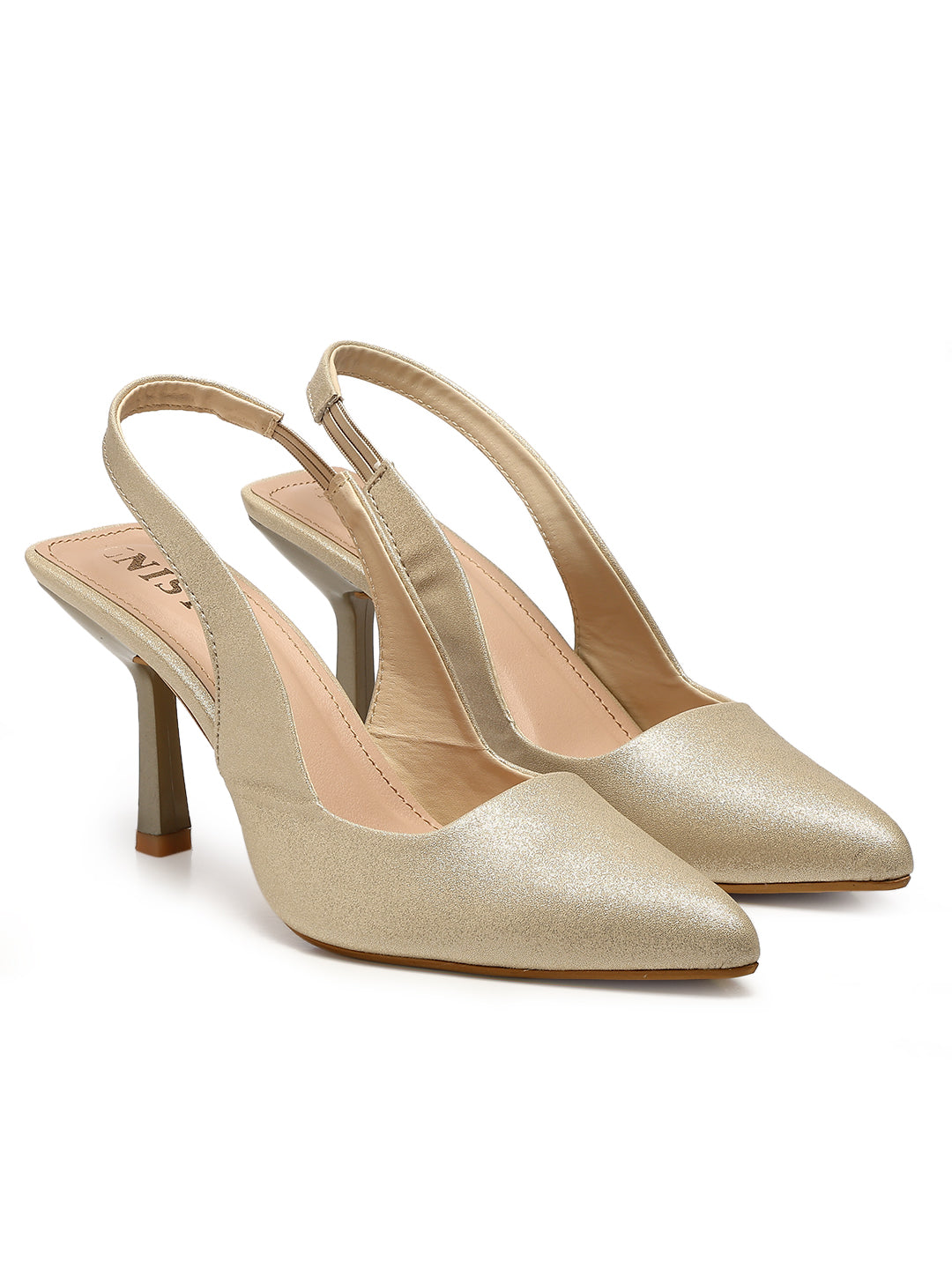 GNIST Pointed Pumps Nude Stiletto Heels