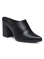 GNIST Regular  Black Block Heel Boots