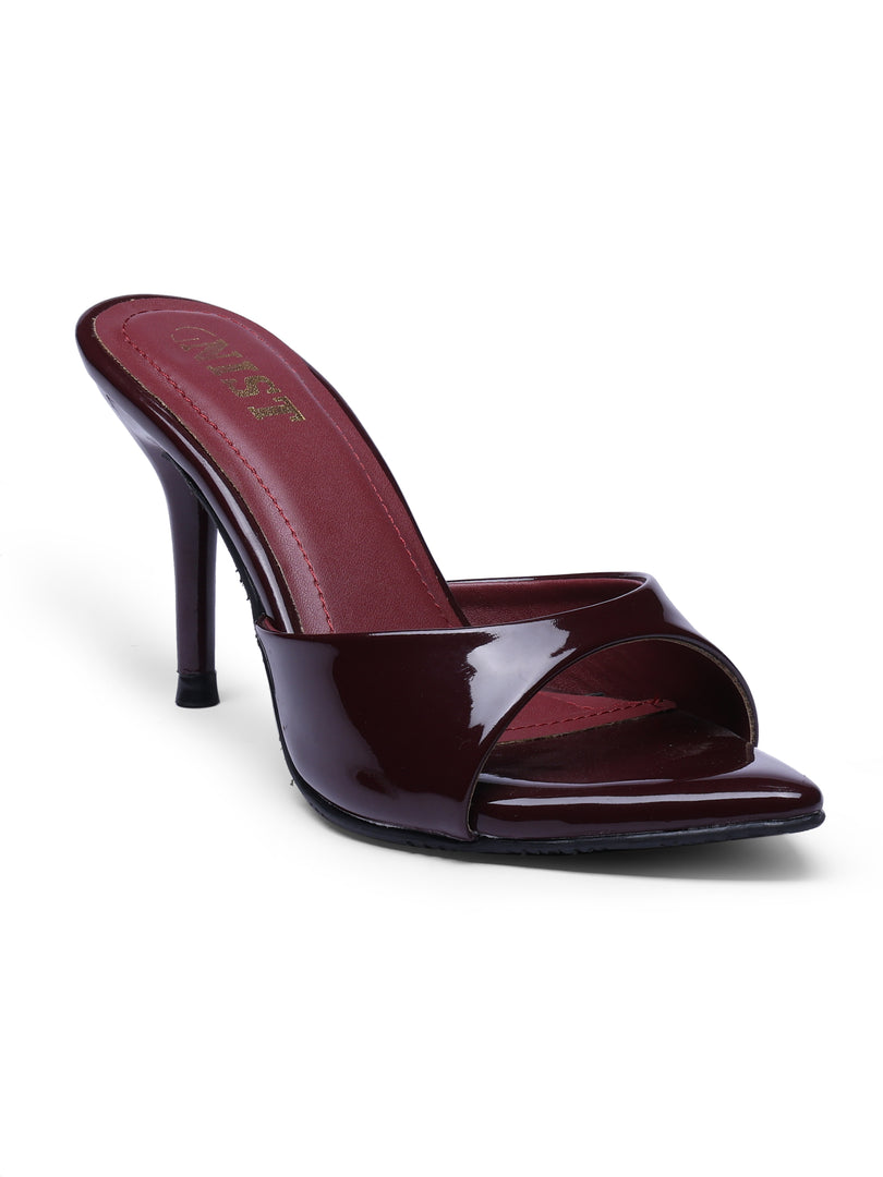 GNIST Classic Open toe Cherry Stilettos Heel