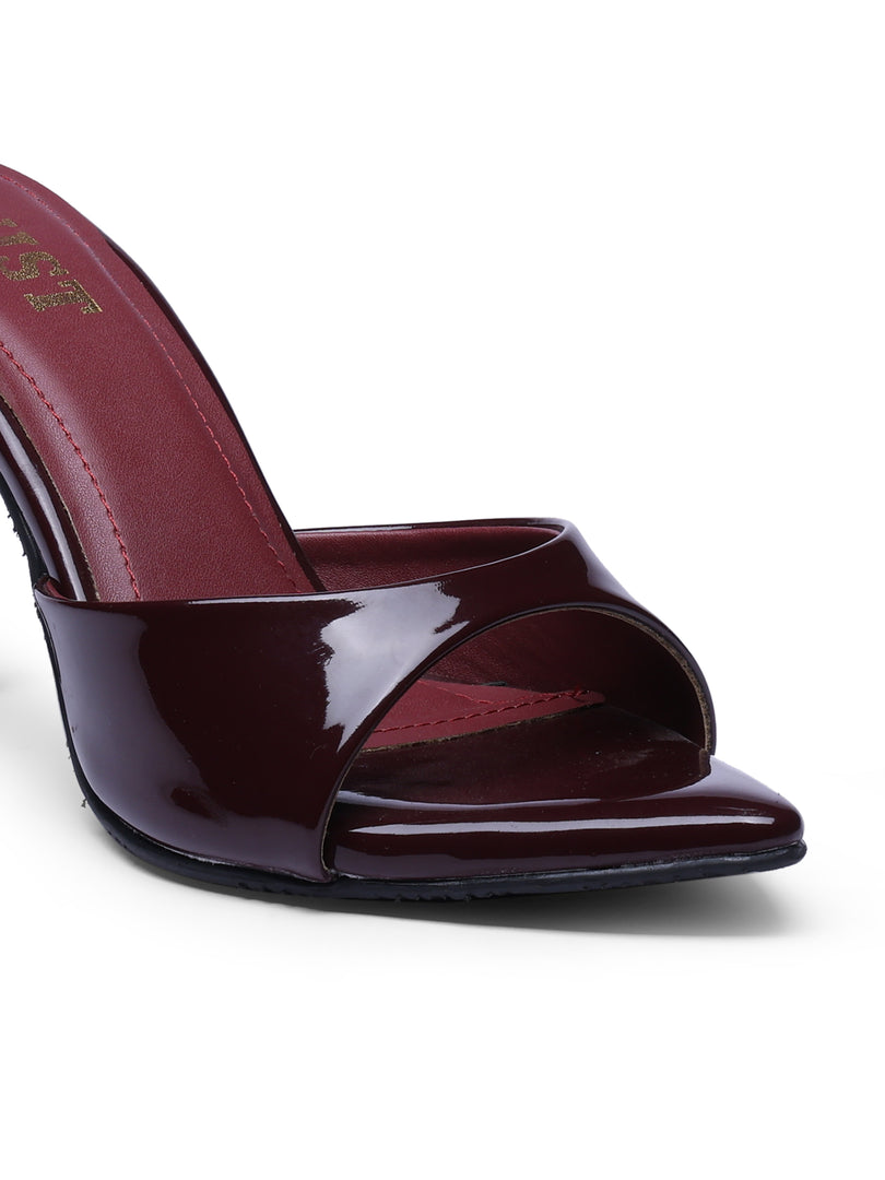 GNIST Classic Open toe Cherry Stilettos Heel