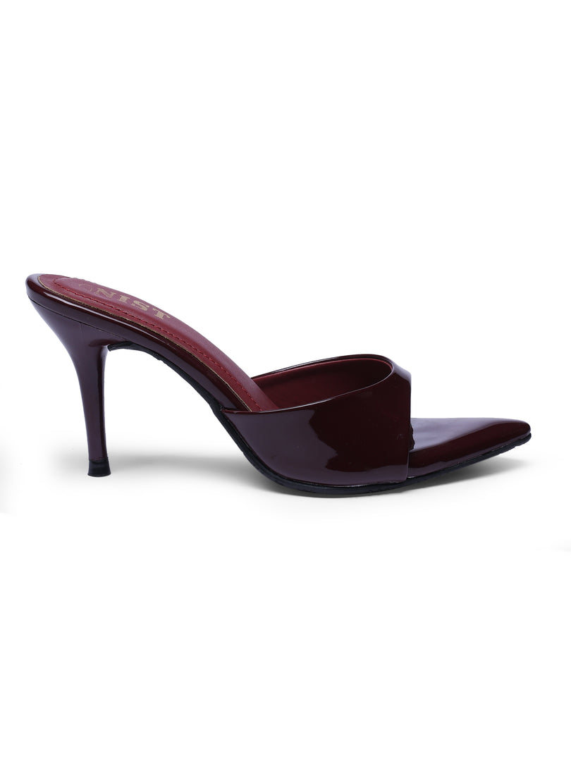 GNIST Classic Open toe Cherry Stilettos Heel