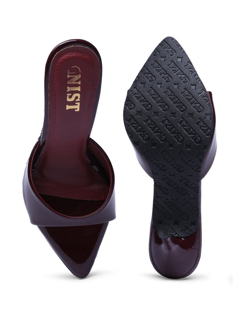 GNIST Classic Open toe Cherry Stilettos Heel