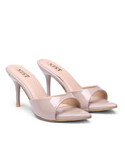 GNIST Classic Open toe Nude Stilettos Heel