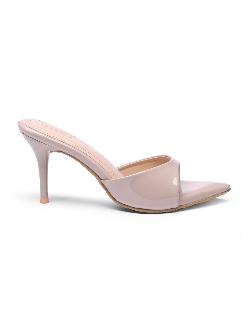 GNIST Classic Open toe Nude Stilettos Heel
