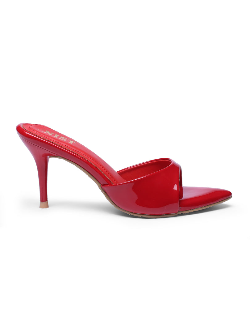 GNIST Classic Open toe Red Stilettos Heel