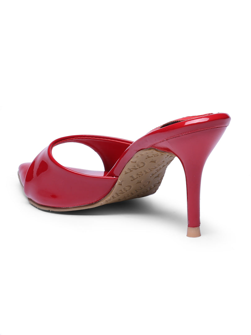 GNIST Classic Open toe Red Stilettos Heel