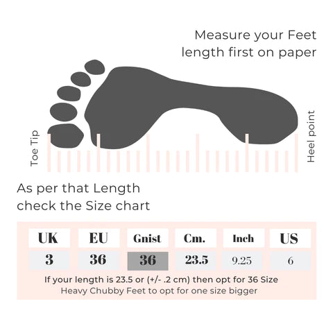 SKI BOOT SIZING CHART