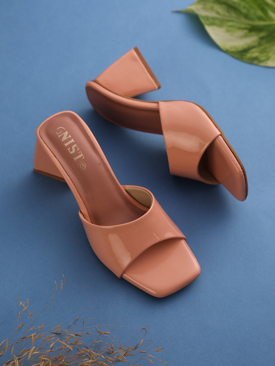 Peach block outlet heels