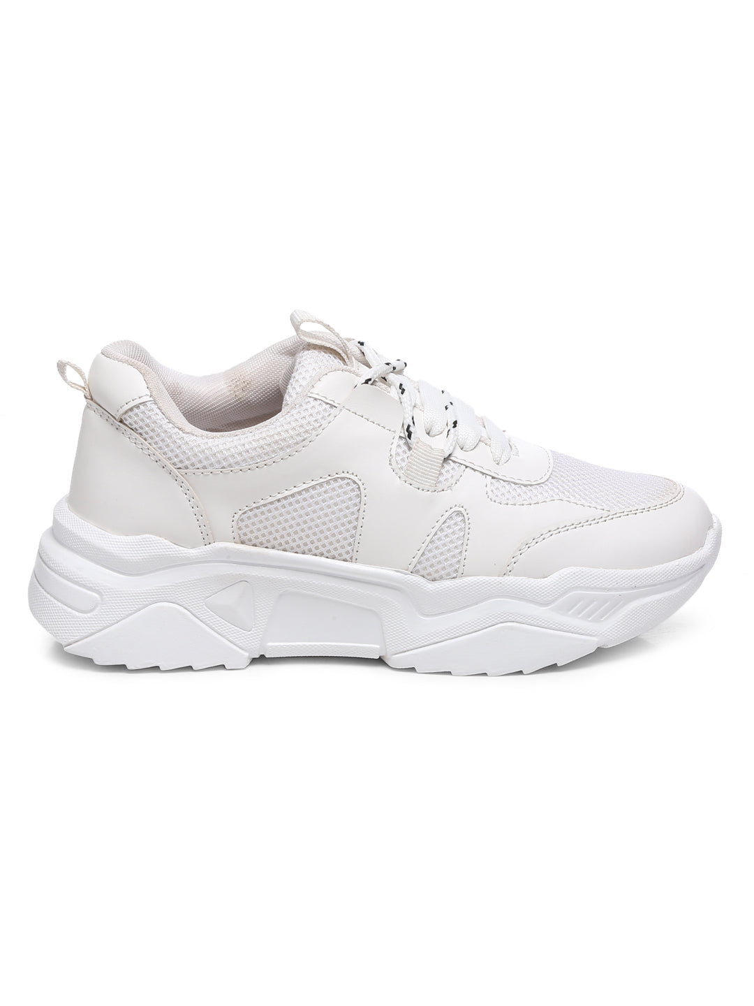 GNIST White Chunky  Sneakers