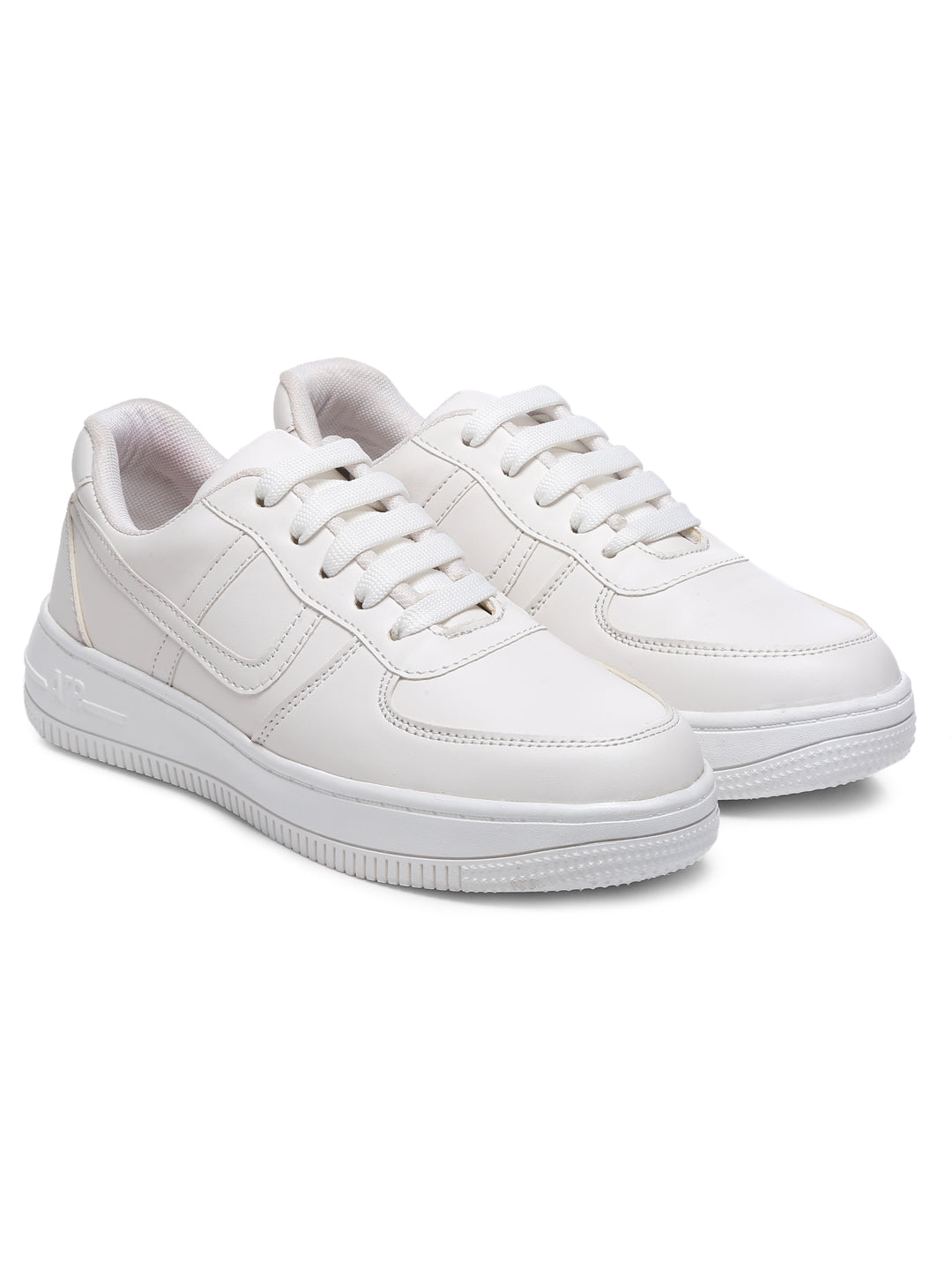 GNIST White Chunky Sneakers