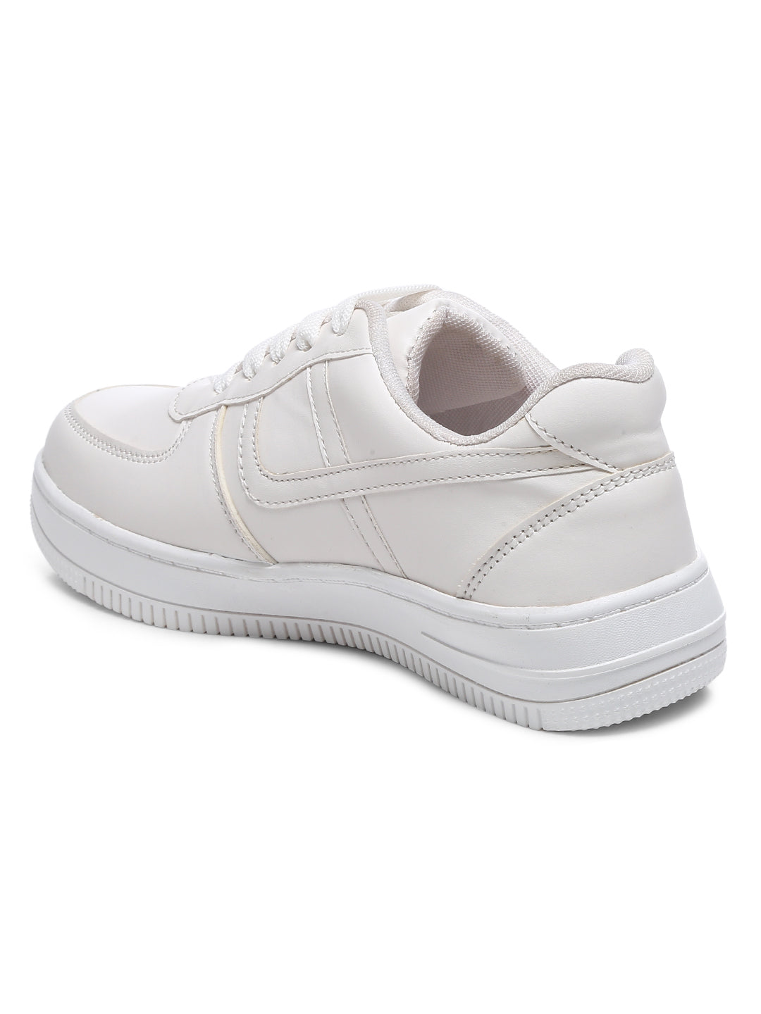 GNIST White Chunky Sneakers